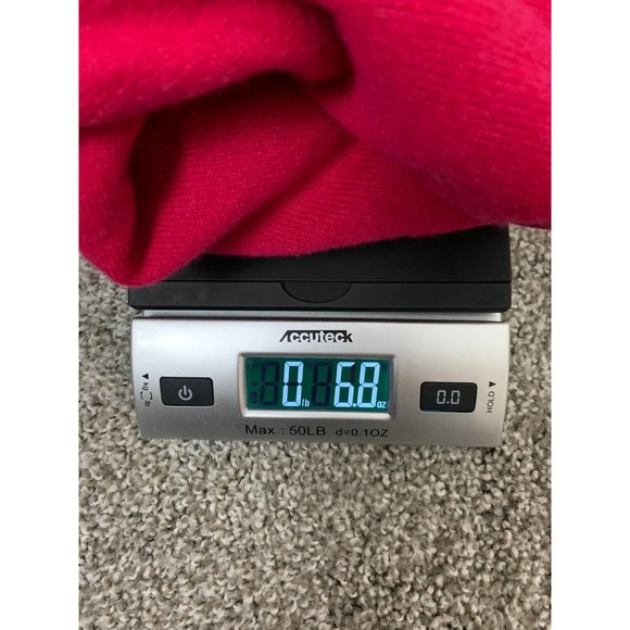 100% Cashmere Fuchsia Turtleneck Sweater - Picture 7 of 7